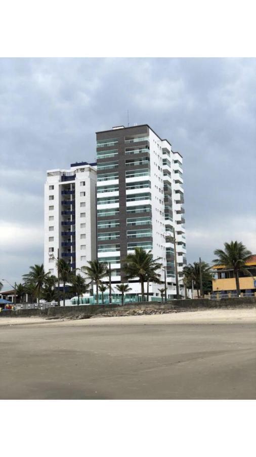 Mongagua Com Vista Para O Mar Pe Na Areia Eksteriør bilde